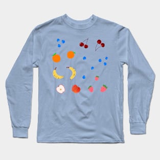 Mixed Fruit Salad Long Sleeve T-Shirt